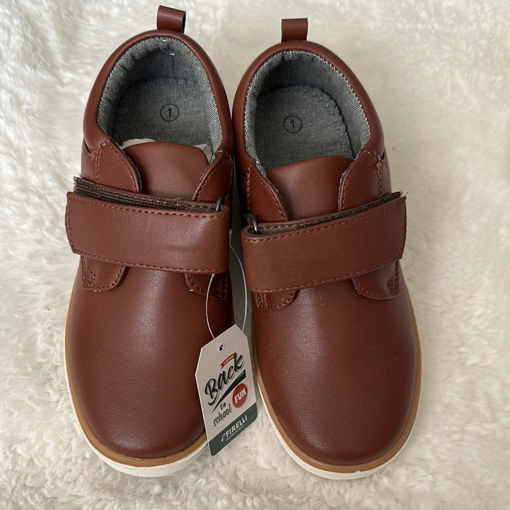 Brown Kids loafers Shoes by firelli